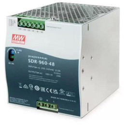Planet PWR-960-48 industrial DIN rail power supply, 48V DC, 960W