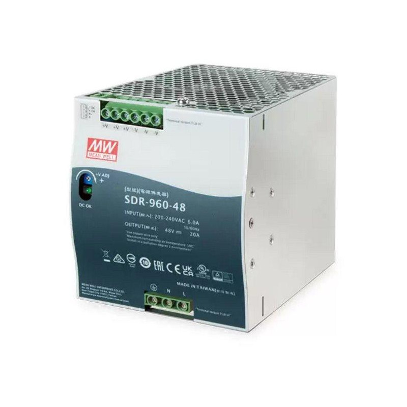 Planet PWR-960-48 Industrie-Hutschienen-Netzteil, 48V DC, 960W