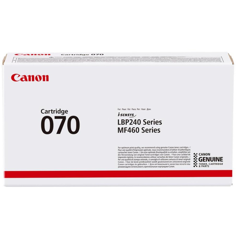 Oryginalny toner Canon 070 czarny do MF461dw, 463dw, 465dw (3000 stron)