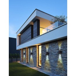 IMMAX WALL-3 venkovní solární nástěnné LED osvětlení se světelným čidlem, 2W