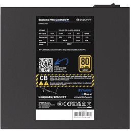 Endorfy zdroj Supremo FM5 Gold 650W / ATX / 120mm / modulární / 80 Plus Gold
