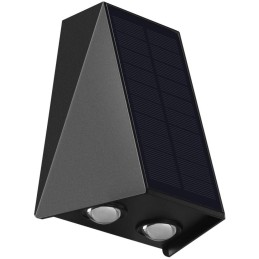 IMMAX WALL-4 venkovní solární nástěnné LED osvětlení se světelným čidlem, 2W