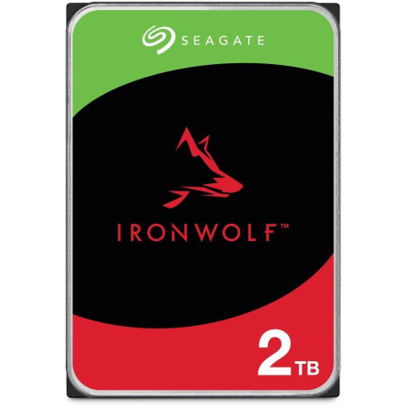 Seagate IronWolf 2TB HDD / ST2000VN003 / Internal 3.5" / 5400 rpm / SATA III / 256 MB