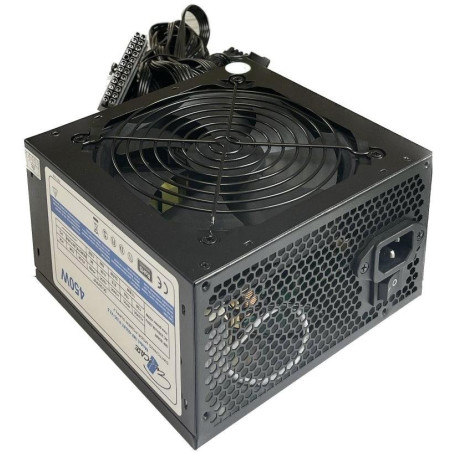 EUROCASE power supply 450W/ ATX2.3 / 12cm fan/ PFC ATX 20/24pin/ 4x SATA / 80+