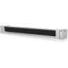 Ubiquiti Rack Mount Panel Brush 1U - Panel do rozvaděče 19", průchozí s kartáčem, stříbrno-černý, 1U