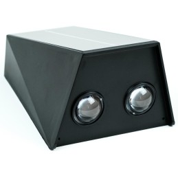 IMMAX WALL-4 venkovní solární nástěnné LED osvětlení se světelným čidlem, 2W