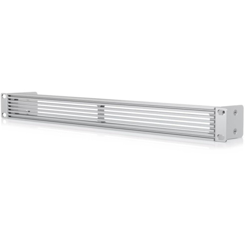 Ubiquiti Rack Mount Panel Vented 1U - Panel do rozvaděče 19" s ventilační mřížkou, stříbrný, 1U