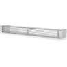 Ubiquiti Rack Mount Panel Vented 1U - 19" Rackpanel mit Lüftungsgitter, silber, 1HE