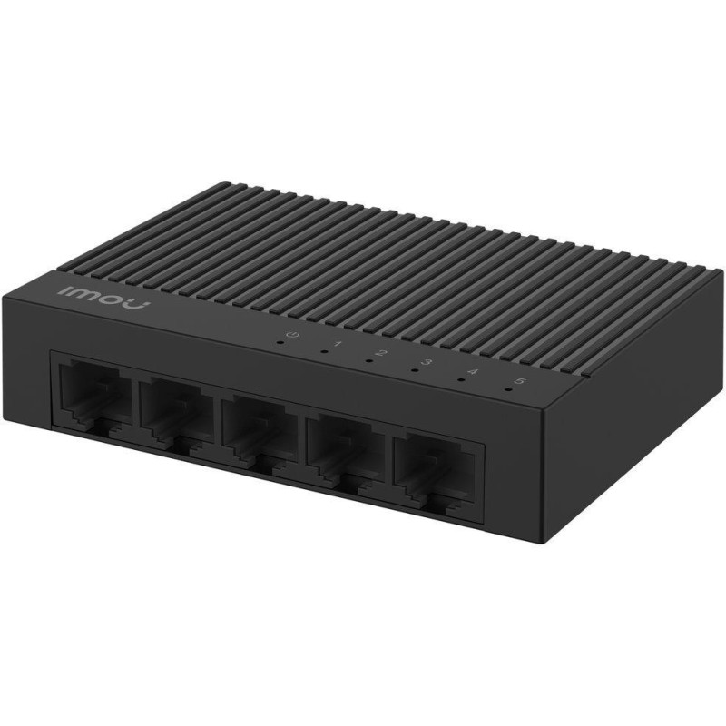 Imou by Dahua switch SF105C/ 5x port/ 10/100 Mbps RJ45 ports/ 1 Gbps/ power supply DC5V1A/ black