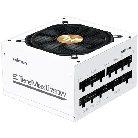 Zalman zdroj ZM750-TMX2 WH/ 750W / ATX3.0 / active PFC / modulární / 80 Plus Gold / bílý