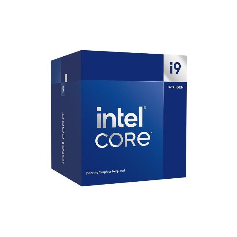 INTEL Core i9-14900F / Raptor Lake R / LGA1700 / maks. 5,8 GHz / 8P+16E/32T / 36 MB / TDP 65 W / bez VGA / BOX