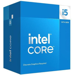 INTEL Core i5-14400F / Raptor Lake R / LGA1700 / maks. 4,7 GHz / 6P+4E/16T / 20 MB / TDP 65 W / bez VGA / BOX
