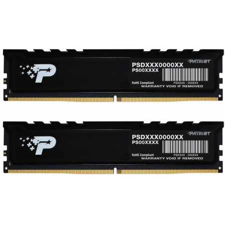 PATRIOT Signature Premium 32GB DDR5 5600MT/s / DIMM / CL46 / 1.1V / Kit 2x 16GB
