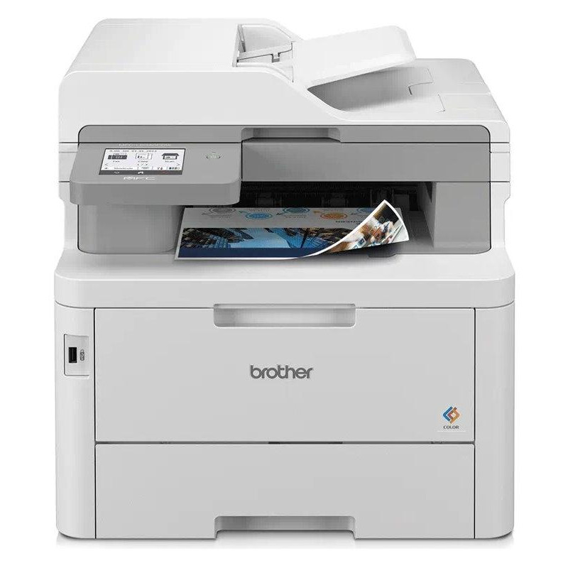 BROTHER LED color multifunction printer MFC-L8340CDW / print/scan/copy/fax / ADF / USB / duplex printing / 512MB