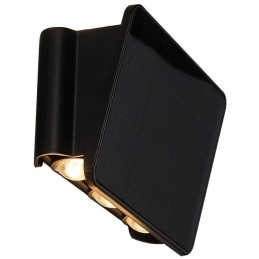 IMMAX WALL-5 venkovní solární nástěnné LED osvětlení se světelným čidlem, 2W