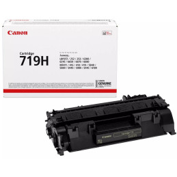 Canon originální toner CRG-719H/ MF-5840dn/ MF-5880dn/ 6400 stran/K/ Černý