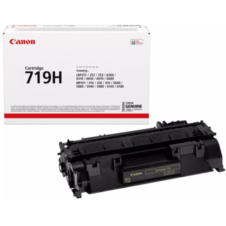 Canon original toner CRG-719H/ MF-5840dn/ MF-5880dn/ 6400 pages/K/ Black