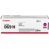 Canon original high-capacity toner Cartridge 069 HM magenta, MF752Cdw, 754Cdw, LBP673Cdw, capacity 5,500 pages/K/