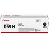 Canon original high-capacity toner Cartridge 069 H BK black, MF752Cdw, 754Cdw, LBP673Cdw, capacity 7,600 pages/K/