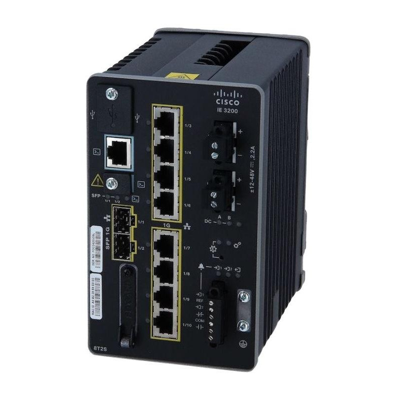 Cisco Catalyst IE3200 Rugged Series - Network Essentials switch managed 8 x 10/100/1000 + 2 x gigabit SFP