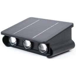 IMMAX WALL-5 venkovní solární nástěnné LED osvětlení se světelným čidlem, 2W