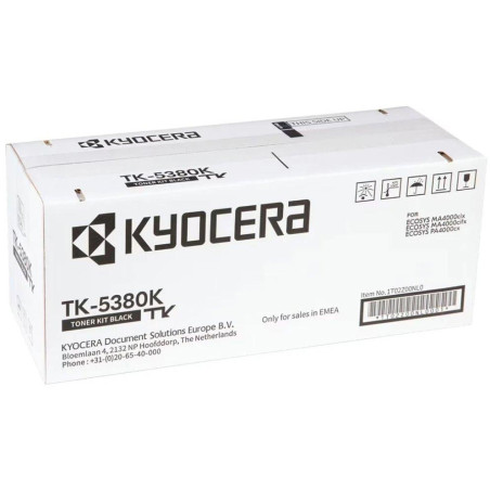 Kyocera Toner TK-5380K schwarz für 13.000 A4-Seiten, für PA40000cx, MA4000cix/cifx