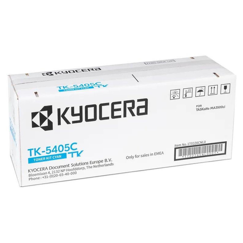 Kyocera toner TK-5405C cyan (10 000 A4 strán @ 5%) pre TASKalfa MA3500ci