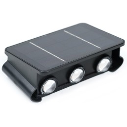 IMMAX WALL-5 venkovní solární nástěnné LED osvětlení se světelným čidlem, 2W