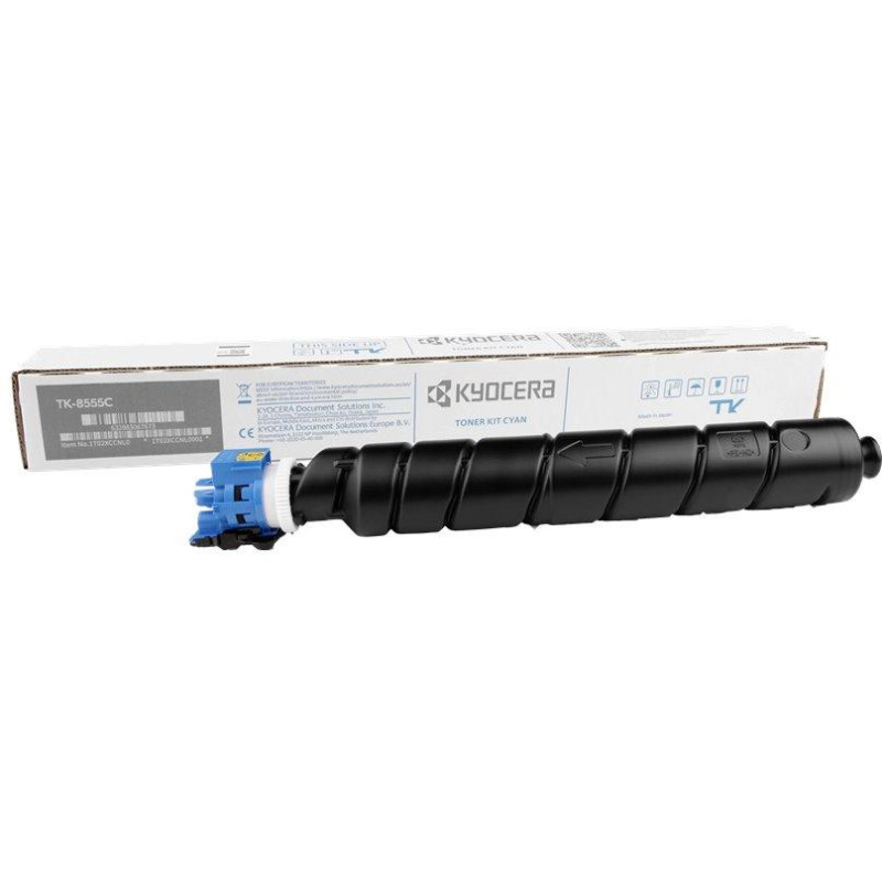 Toner Kyocera TK-8555C błękitny na 24 000 stron A4, do TASKalfa 5054ci/6054ci/7054ci