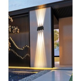 IMMAX WALL-5 venkovní solární nástěnné LED osvětlení se světelným čidlem, 2W