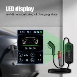 IMMAX cestovní nabíjecí stanice pro elektromobily EV/PHEV AC Type 2, 11 kW