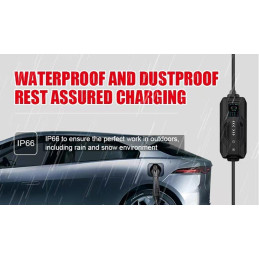 IMMAX cestovní nabíjecí stanice pro elektromobily EV/PHEV AC Type 2, 11 kW