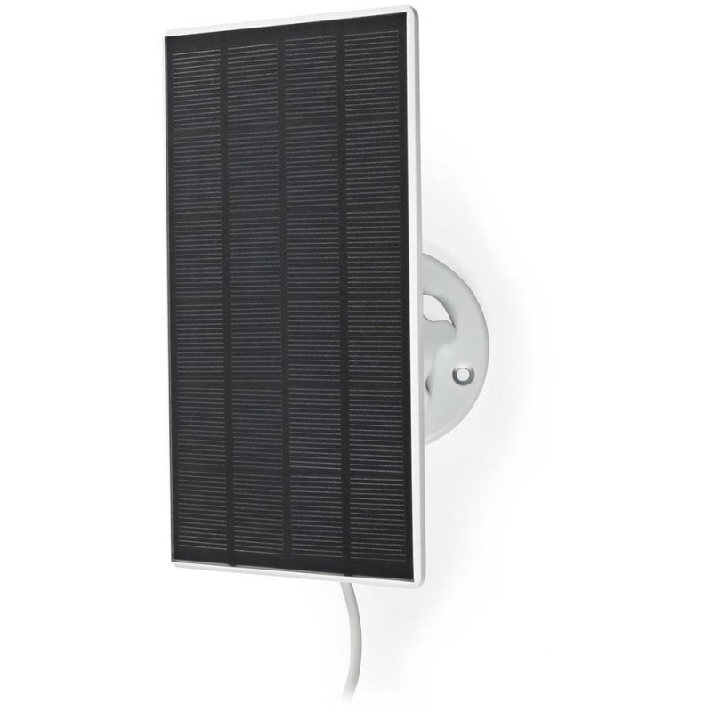 NEDIS solární panel/ 5,3 V DC/ 0,5 A A/ micro USB/ délka kabelu 3 m/ příslušenství pro WIFICBO30WT