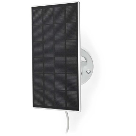 NEDIS solární panel/ 5,3 V DC/ 0,5 A A/ micro USB/ délka kabelu 3 m/ příslušenství pro WIFICBO30WT
