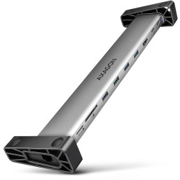AXAGON Multi-USB-C 9in1 4k-Hub / HMC-10HLS / USB 3.2 Gen1 / 1x PD 100W / 1xHDMI / 1xUSB-C / 4x USB-A / SD / RJ-45 / 25cm