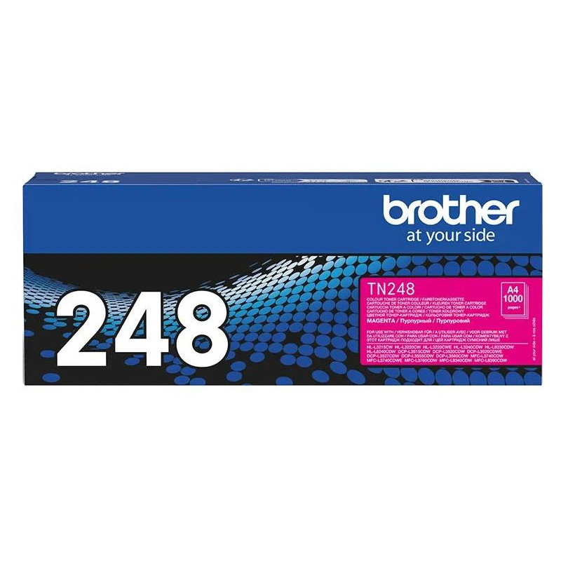 BROTHER Toner TN248M magenta 1000 Seiten/ DCP-L3520CDW, DCP-L3560CDW, HL-L3220CW, O