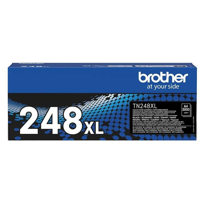 BROTHER toner TN248XLBK black 3000str./ DCP-L3520CDW, DCP-L3560CDW, HL-L3220CW, L8230CDW, L8240CDW, MFC-L3740CDW