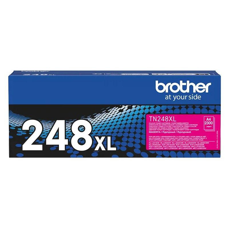 BROTHER toner TN248XLM magenta 2300str./ DCP-L3520CDW, DCP-L3560CDW, HL-L3220CW, L8230CDW, L8240CDW, MFC-L3740CDW
