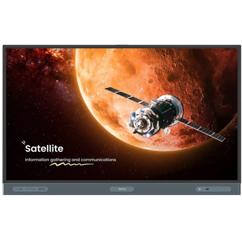 BENQ Touchpanel 65" RP6504/ UHD 4K/8GB I 64GB /18/7 Betrieb/ HDMI/DP/ USB-C/ Android 13/NFC/WLAN/50 Touchpunkte
