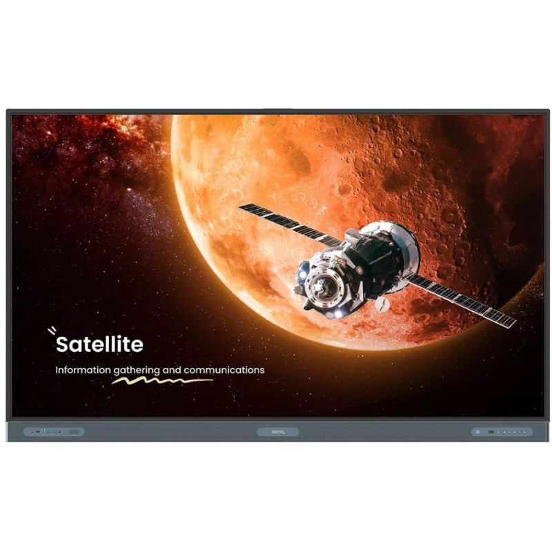 BENQ dotykový panel 86" RP8604/ UHD 4K/8GB I 64GB /prevádzka 18/7/ HDMI/DP/ USB-C/ Android 13/NFC/wifi/50 dotykových bodov