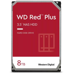 WD RED PLUS 8TB / WD80EFPX / SATA 6Gb/s /  Interní 3,5"/ 5640rpm / 256MB