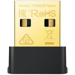 TP-Link Archer T600UB Nano AC 600 USB-Adapter, 2,4/5GHz, Bluetooth 4.2, USB 2.0