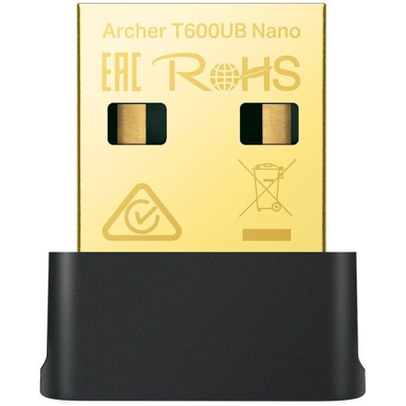 TP-Link Archer T600UB Nano AC 600 adapter USB, 2,4/5 GHz, Bluetooth 4.2, USB 2.0