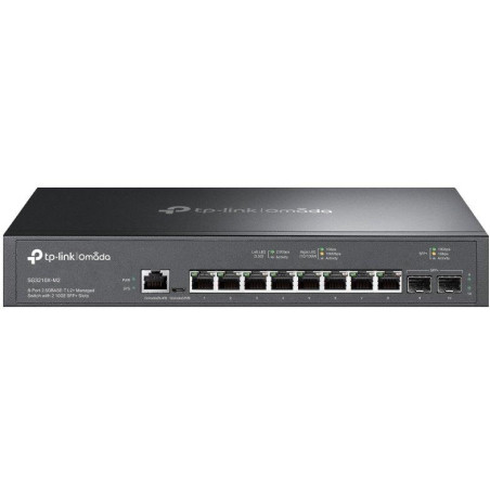 Przełącznik zarządzalny TP-Link SG3210X-M2 L2+, 2x 10GLAN, 8x 2.5GLAN, 2x SFP+, do sieci SDN