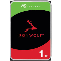 Seagate IronWolf 1TB HDD / ST1000VN008 / Interní 3,5" / 5400 rpm / SATA 6Gb/s / 256 MB