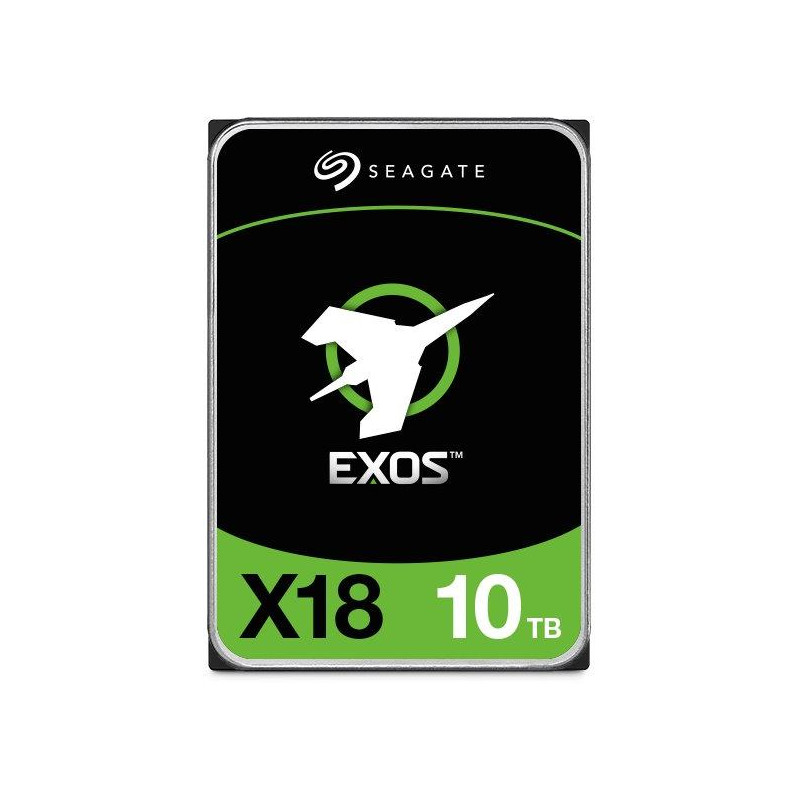 SEAGATE Exos X18 10TB HDD / ST10000NM013G / SAS / 3,5" / 7200 rpm / 256MB / 512E/4KN