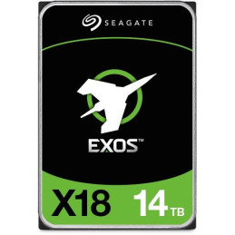 SEAGATE Exos X18 14TB HDD / ST14000NM000J / SATA / 3,5 "/ 7200 rpm / 256MB / 512E/4KN
