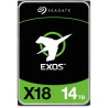 SEAGATE Exos X18 14TB Festplatte / ST14000NM000J / SATA / 3,5" / 7200 U/min / 256MB / 512E/4KN