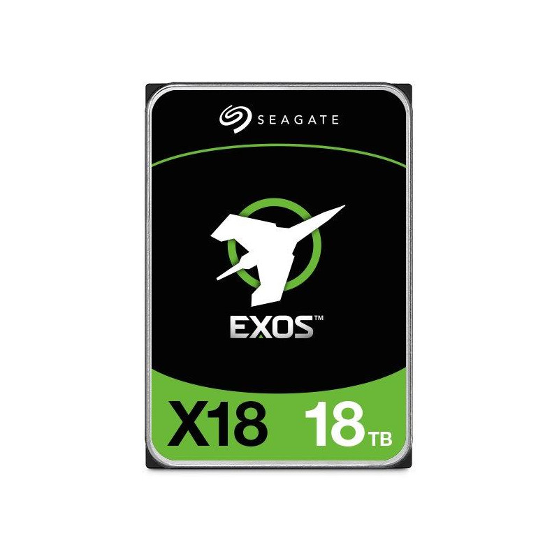 SEAGATE Exos X18 18TB HDD / ST18000NM004J / SAS / 3,5 "/ 7200 rpm / 256MB / 512E/4KN
