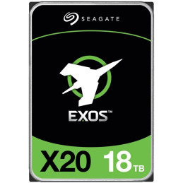 SEAGATE Exos X20 18TB HDD / ST18000NM000D / SAS / 3,5 "/ 7200 rpm / 256MB / 512E/4KN
